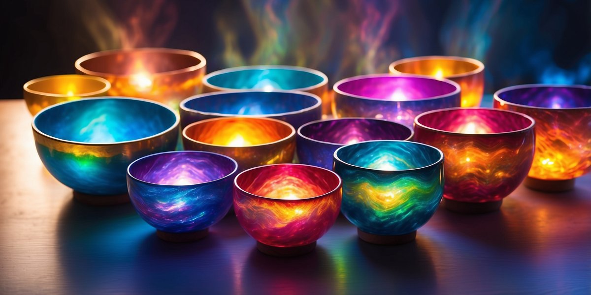 Inside a Prismatic Crystal Singing Bowl Sound Bath