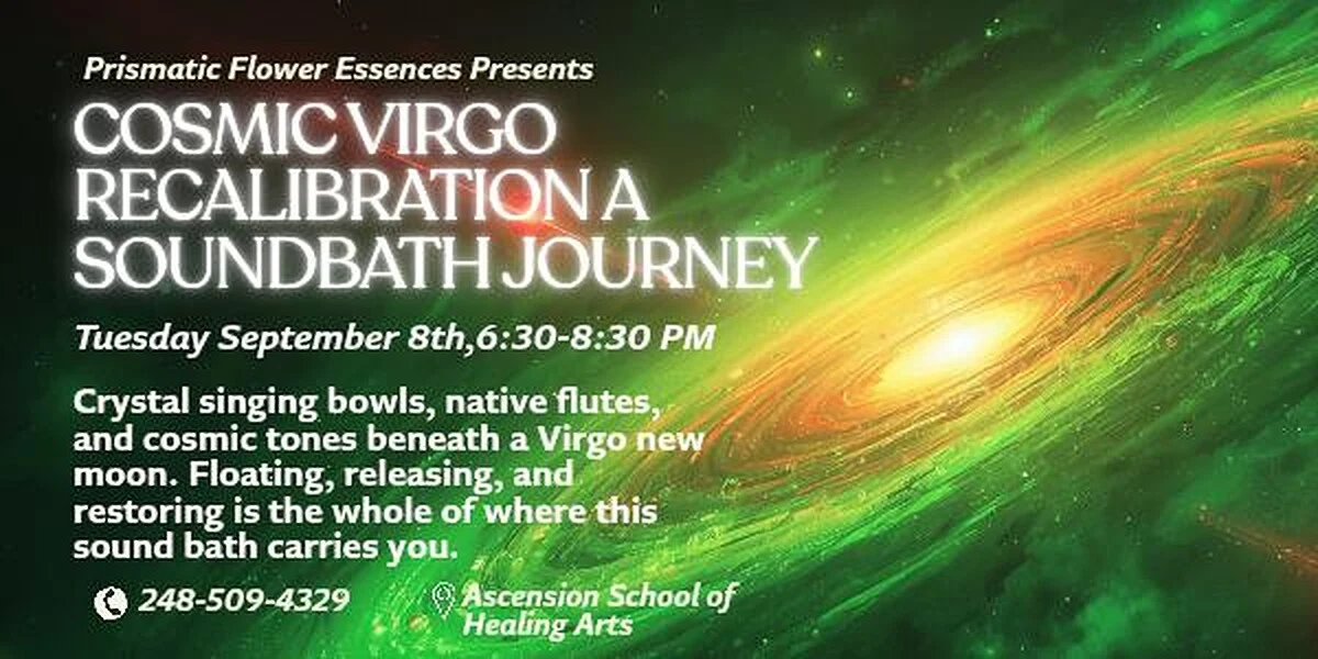 Cosmic Virgo Recalibration: A Sound Bath Journey in Ferndale, MI