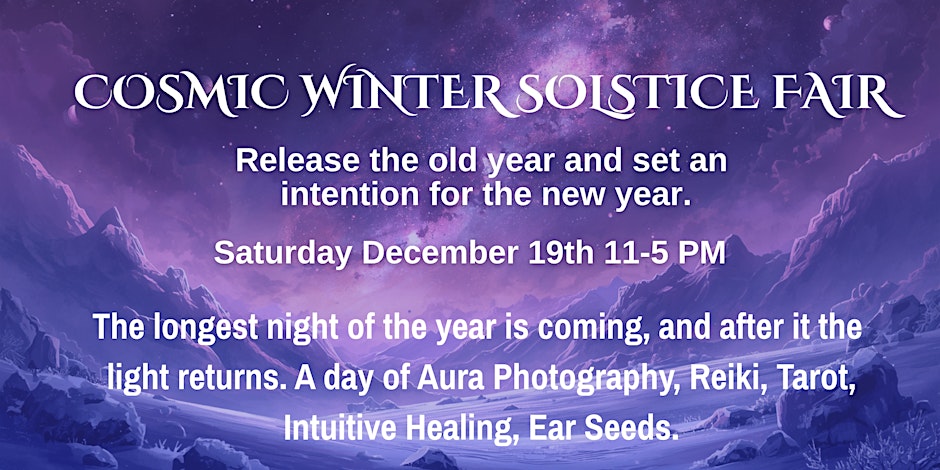Cosmic Winter Solstice Fair in Ferndale, MI