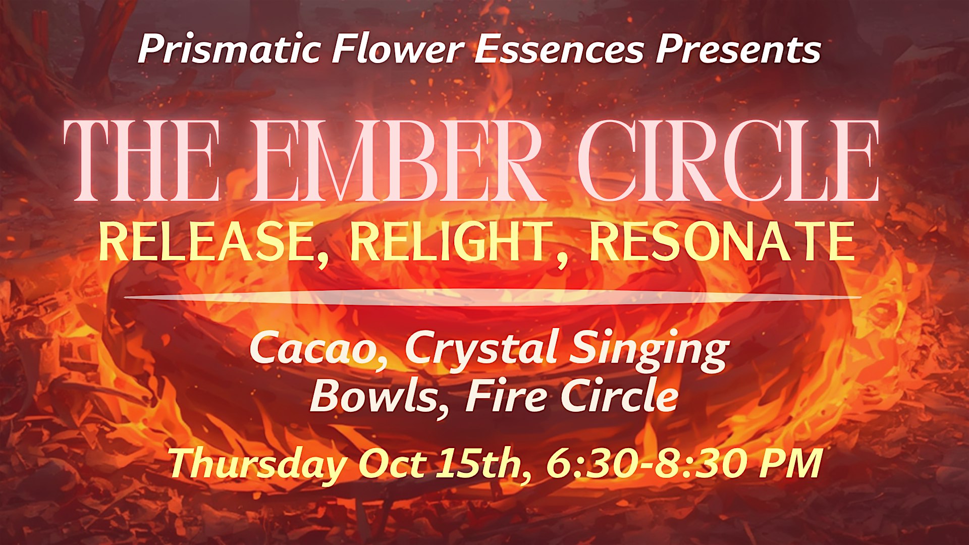 THE EMBER CIRCLE: A CACAO & SOUND CEREMONY in Madison Heights, MI