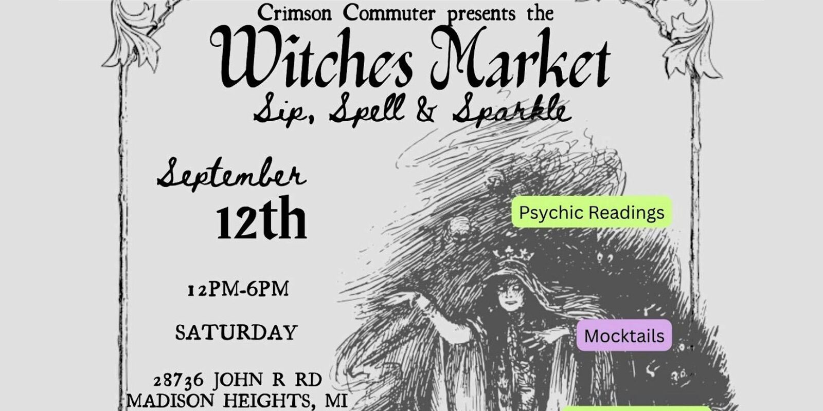 Witches Market in Madison Heights, MI