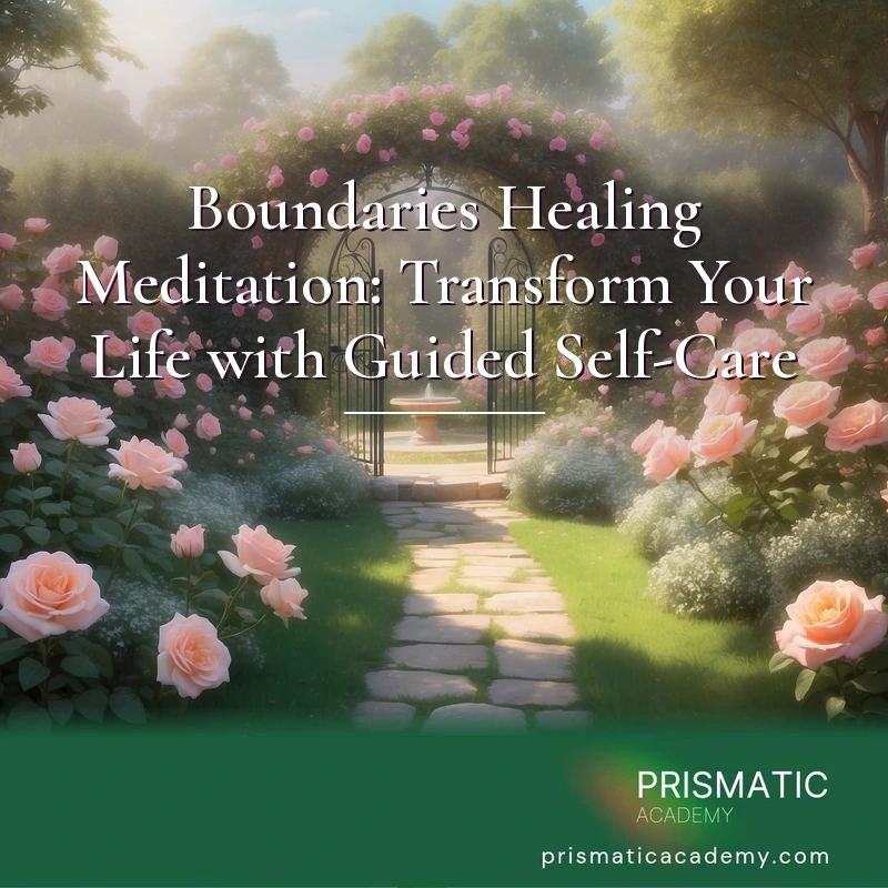 Boundaries Healing Meditation: Transform Your Life with Guided Self-Care | Digital Download
