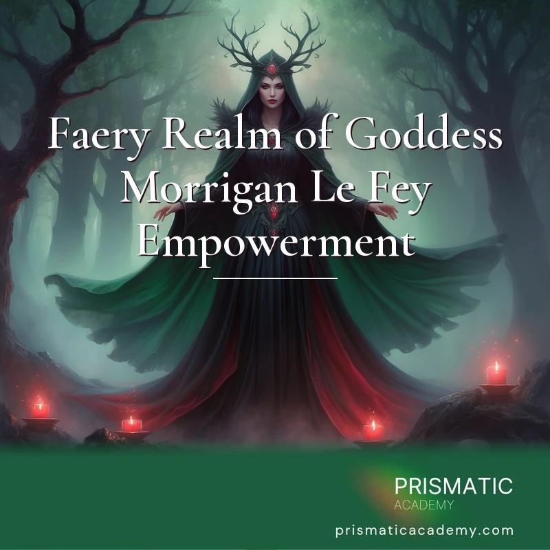 Faery Realm of Goddess Morrigan Le Fey Empowerment