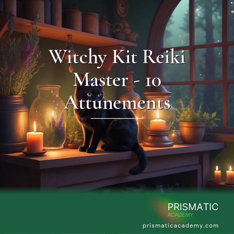 Witchy Kit Reiki Master - 10 Attunements